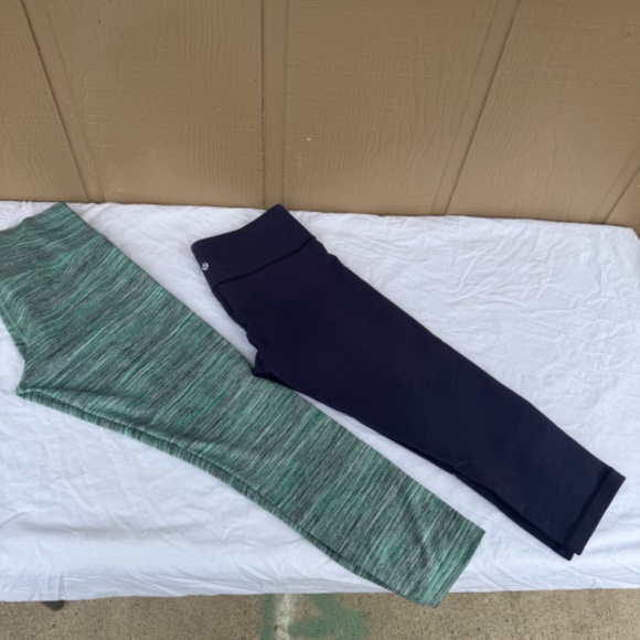 Lululemon Leggings Size 8 Lot of 2 - Picture 2 of 4